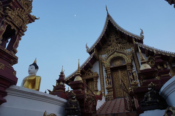 chiang mai tailandia viagem templo dragão